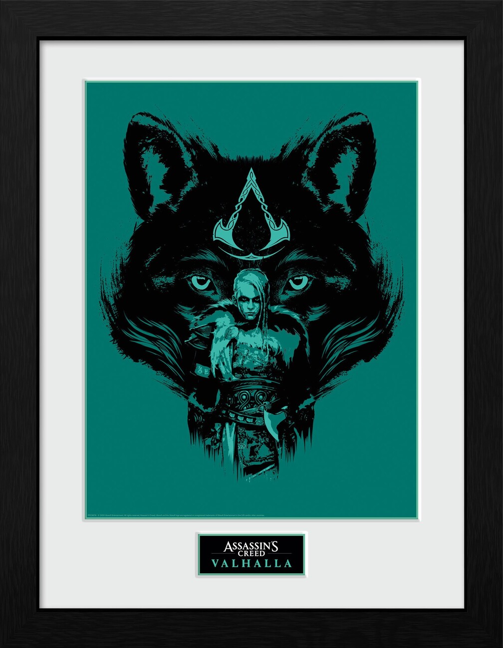 Assassin S Creed Valhalla Wolf Poster Enmarcado Posters Es