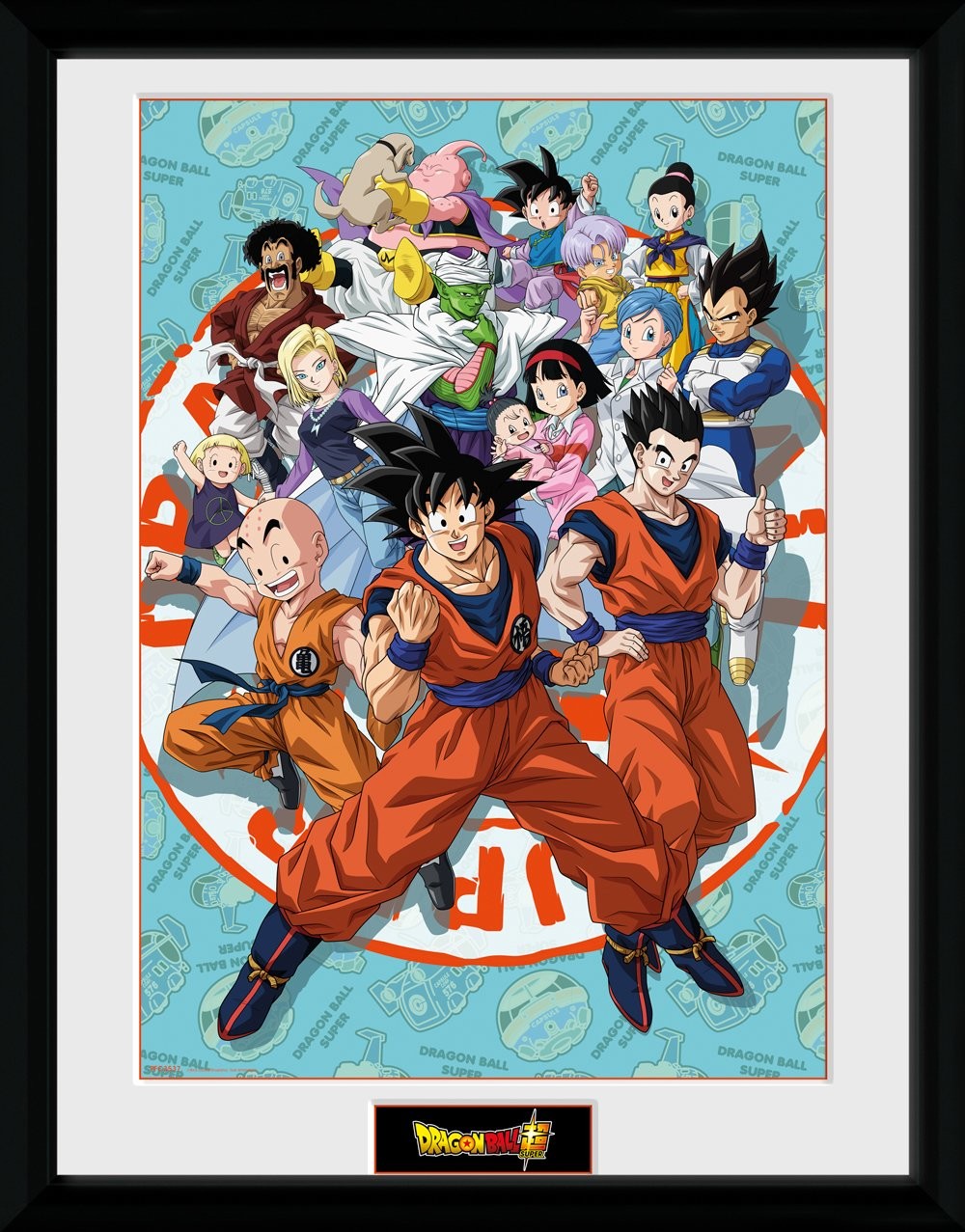 Dragon Ball Super All of universe 7 Team 12in x 18in Poster Free