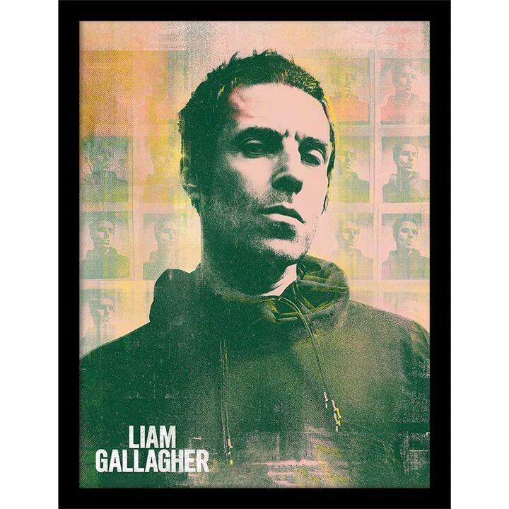 Liam Gallagher Polaroids Poster Enmarcado Posters Es