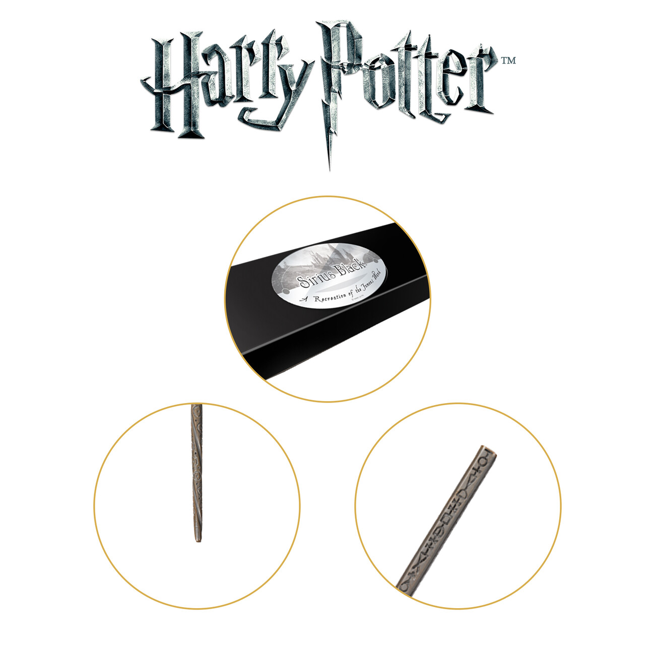 Baguette de Draco Malefoy - accessoires Harry Potter - Boutique Medievale