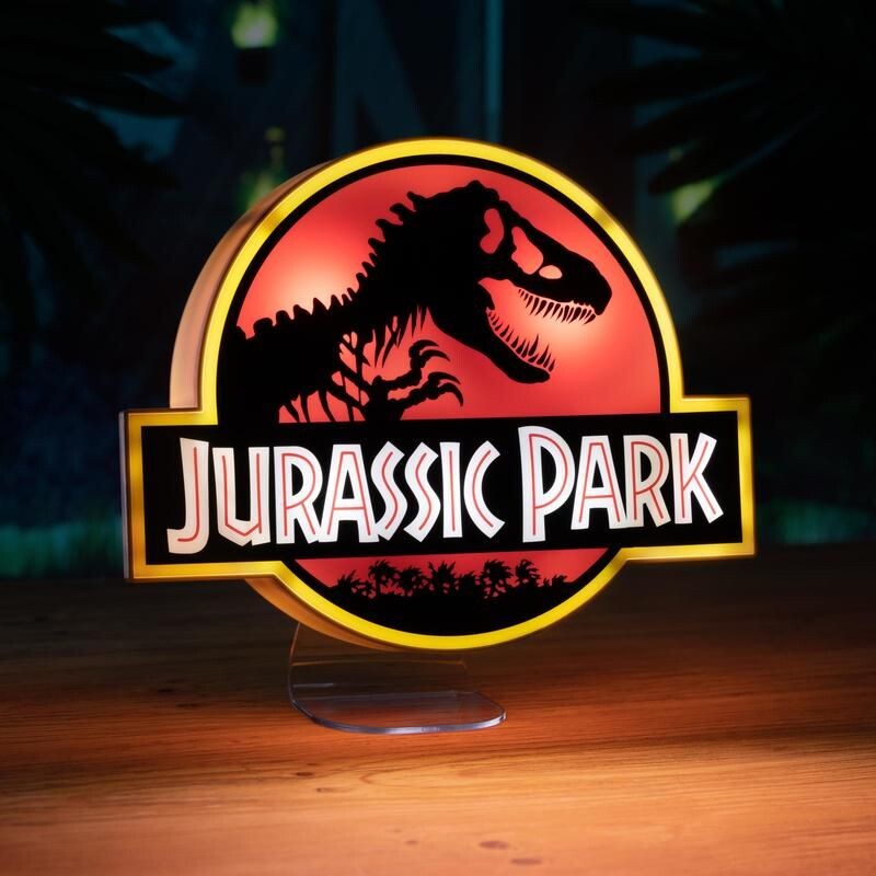 Lampe Jurassic Park Logo Originelle Geschenkideen