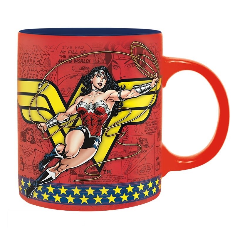 Succesvol Onderverdelen streng Mok DC Comics - Wonder Woman Action | Tips voor originele cadeaus