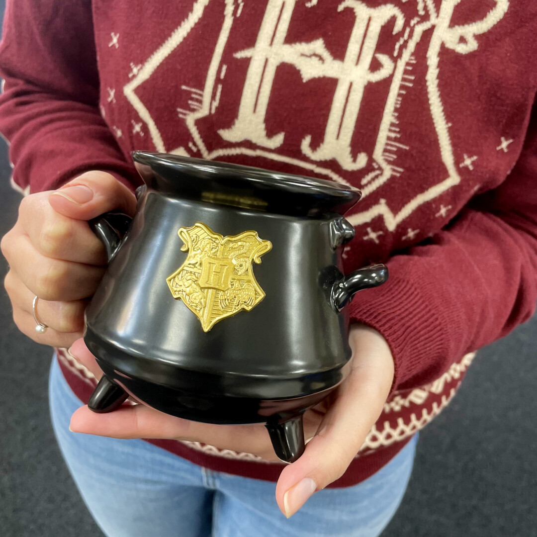 Elbenwald Harry Potter Cauldron Egg Cup Set Per I Fan Del Mago