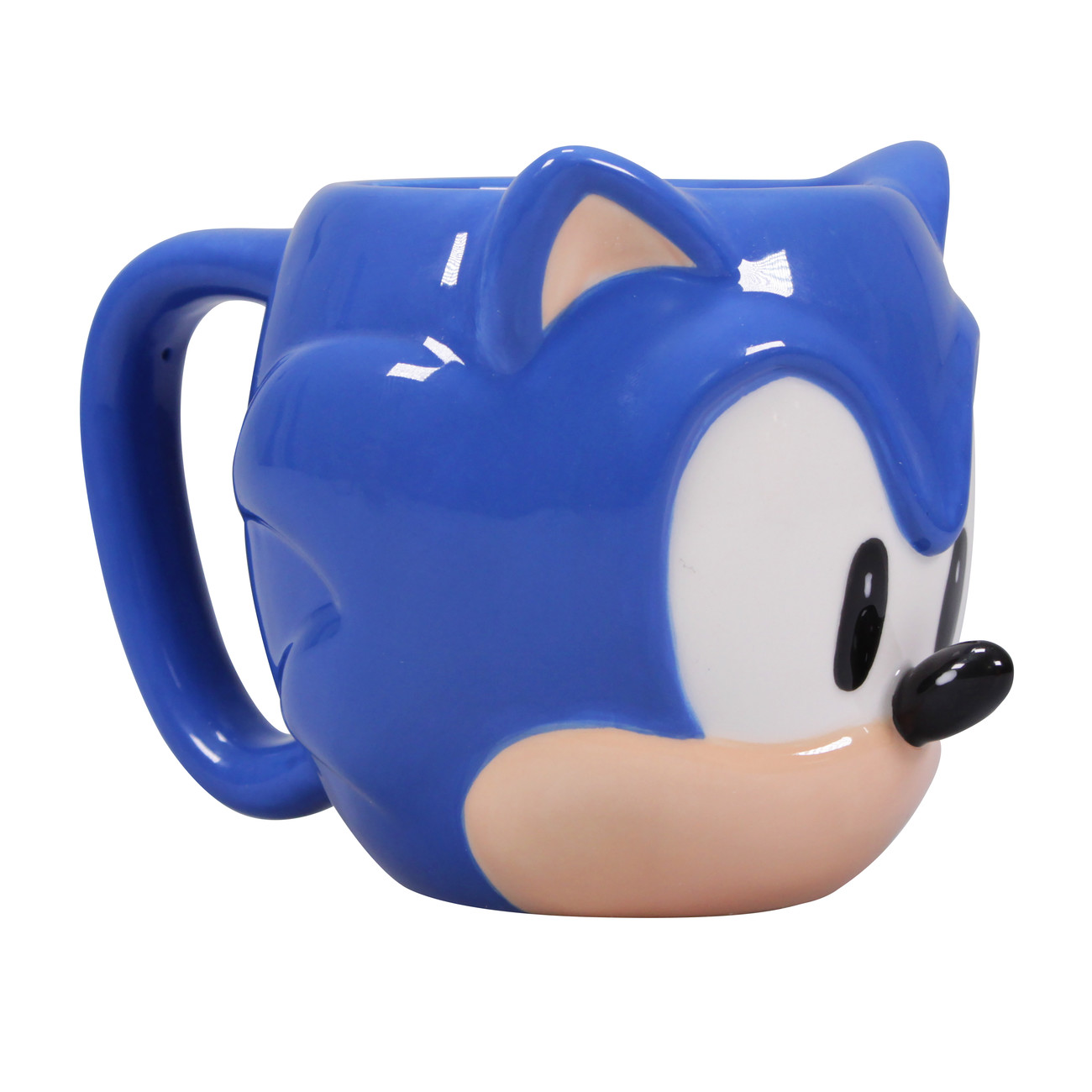 Sonic The Hedgehog Sonic Face Mug - Blue  retro vibes and nostalgia - all  on VeryNeko UK!
