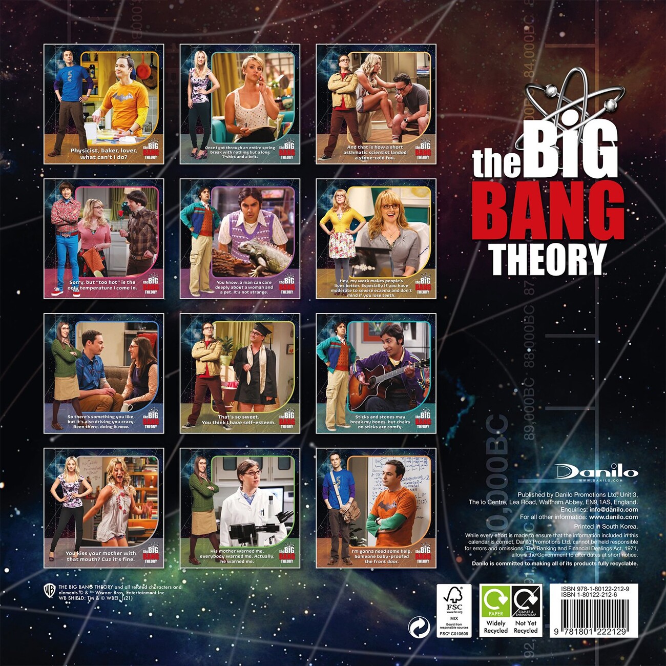 The Big Bang Theory 2021 Calendar | Baa.unisbank.ac.id