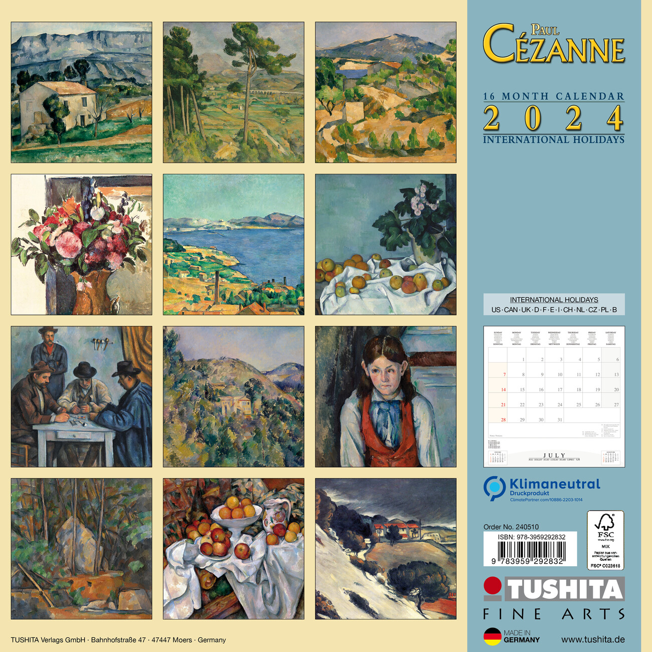 Paul Cezanne Falinapt Rak 2025 Vedd Meg Az Europosters   Paul Cezanne I170973 