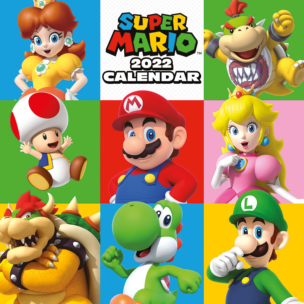 Super Mario - Falinaptárak 2019