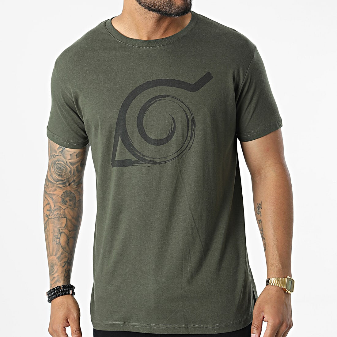 Cotton Division - Camiseta Para Hombre, Negro, XL