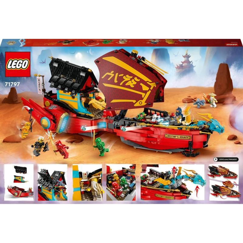 LEGO Ninjago - Destiny's Bounty – Race Against Time 71797 | Affiches ...