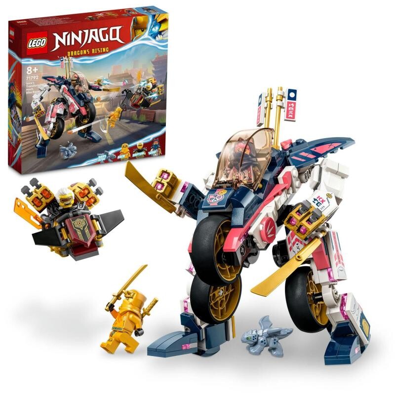 SORA LEGO Ninjago - Sora's Transforming Mech Bike Racer 71792