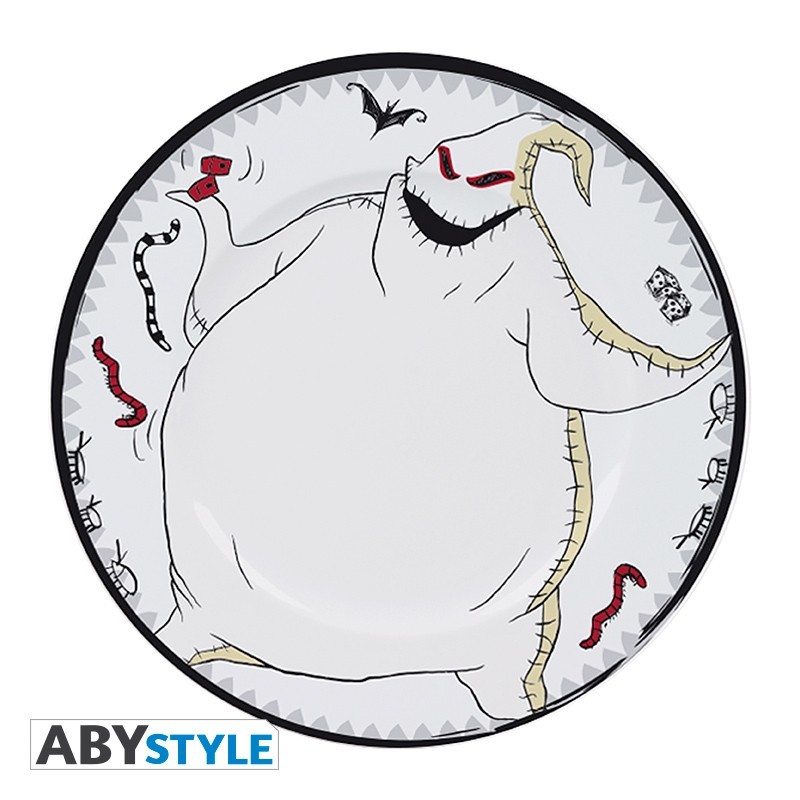 8 Piatti Di Carta Nightmare Before Christmas | 23cm | Nero | Amscan - Foto 6