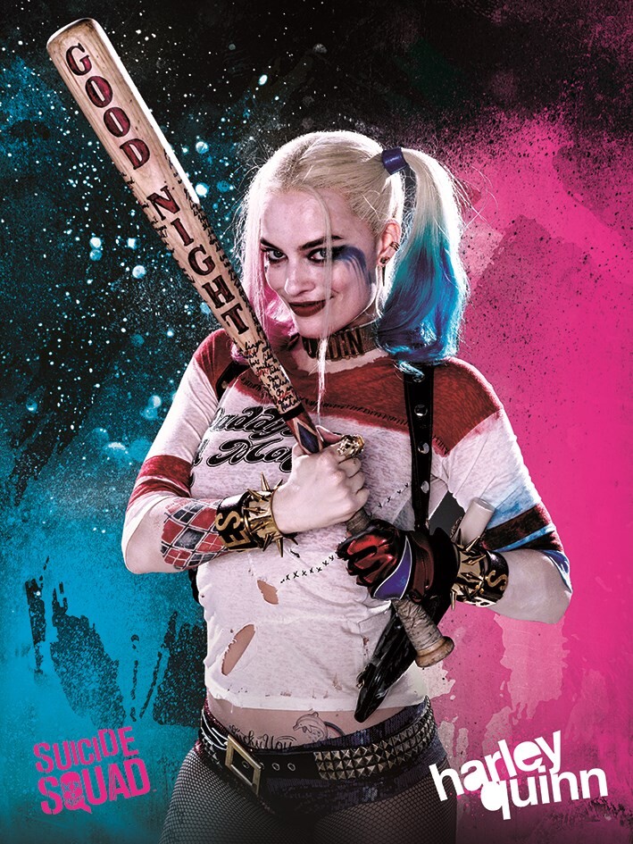 Cinemática dosis Preconcepción Cuadros en lienzo Suicide Squad - Harley Quinn | Decoraciones de la pared |  Posters.es