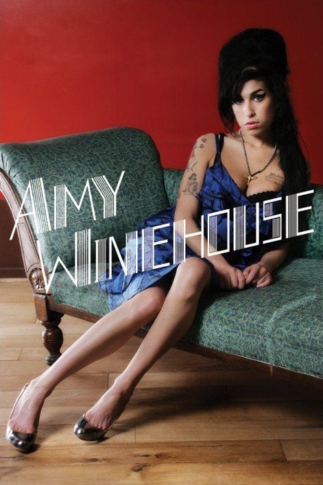 kim Bedstefar Rettidig Amy Winehouse - sofa Plakat, Poster online på Europosters