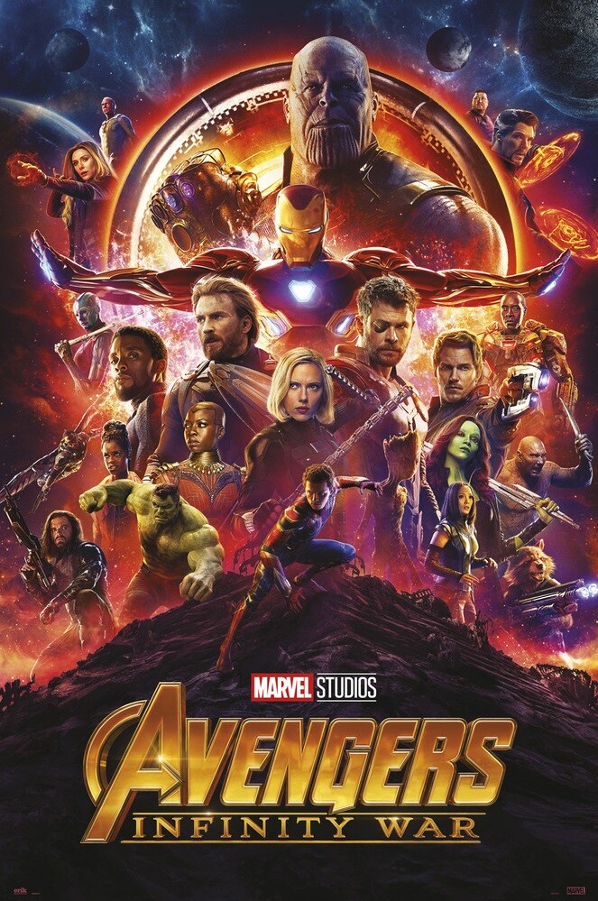 Avengers Infinity War - One Sheet online på Europosters