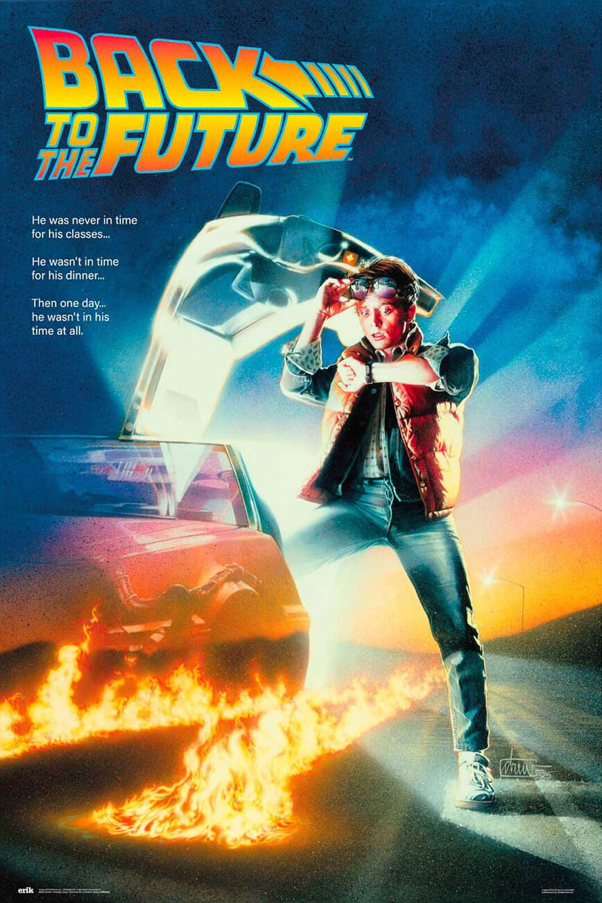 Back to the Future Plakat, Poster online på Europosters