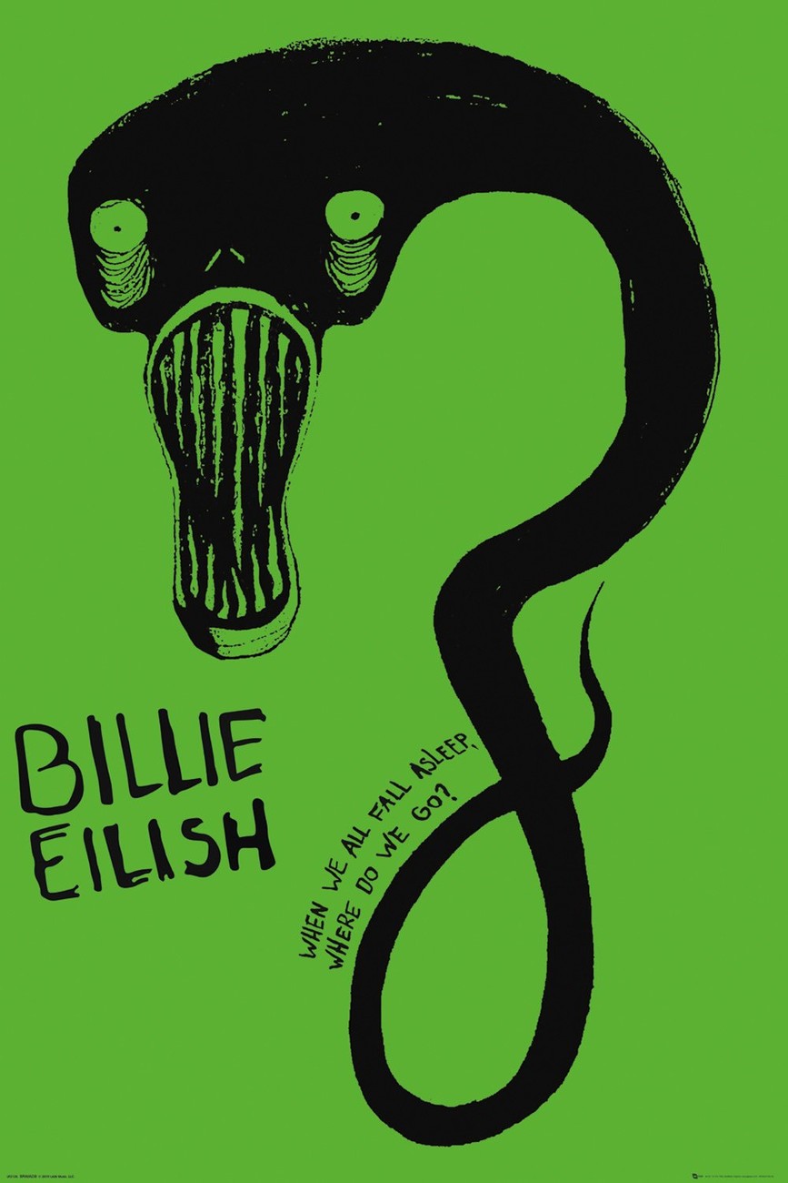 Billie Eilish Plakat, Poster online på Europosters