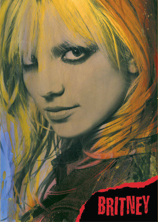Britney Spears Close-up Plakat, Poster på Europosters