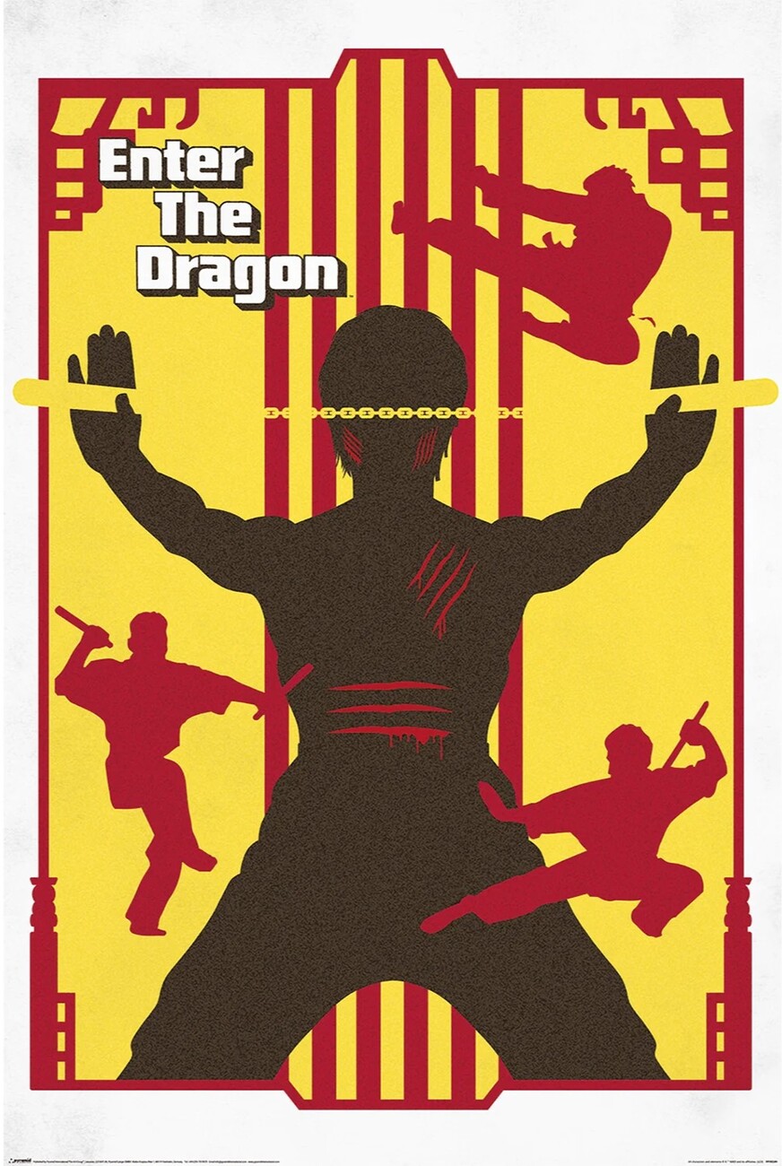 Bruce Lee - Enter the Dragon Plakat, Poster online på Europosters