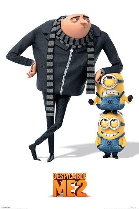Despicable Me 2 Gru And Minions Plakat Poster Kjop Hos Europosters No