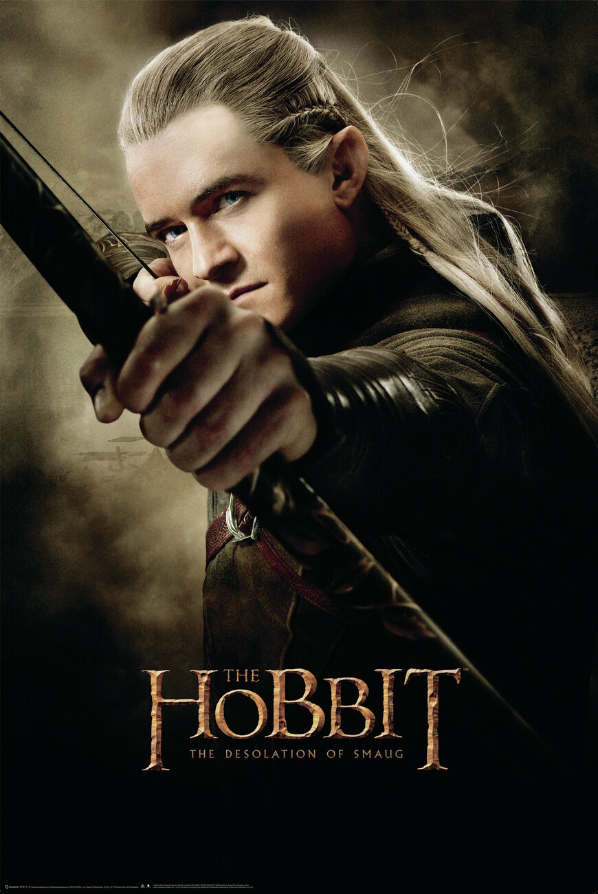 Plakat, Poster Hobbit - Legolas | Veggplakater | 3+1 GRATIS | Europosters