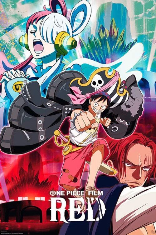 One Piece Red Movie Poster Plakat, Poster online på Europosters