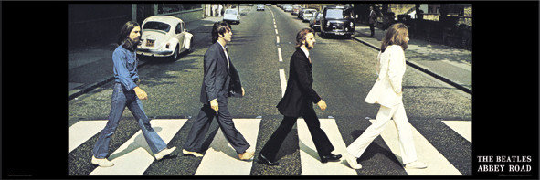 Beatles - abbey road Plakát