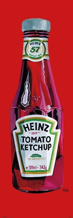 Plakat Heinz - tomato ketchup