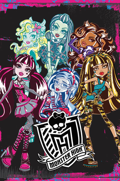 Plakat Obraz Monster High Monsters Kup Na Posters Pl