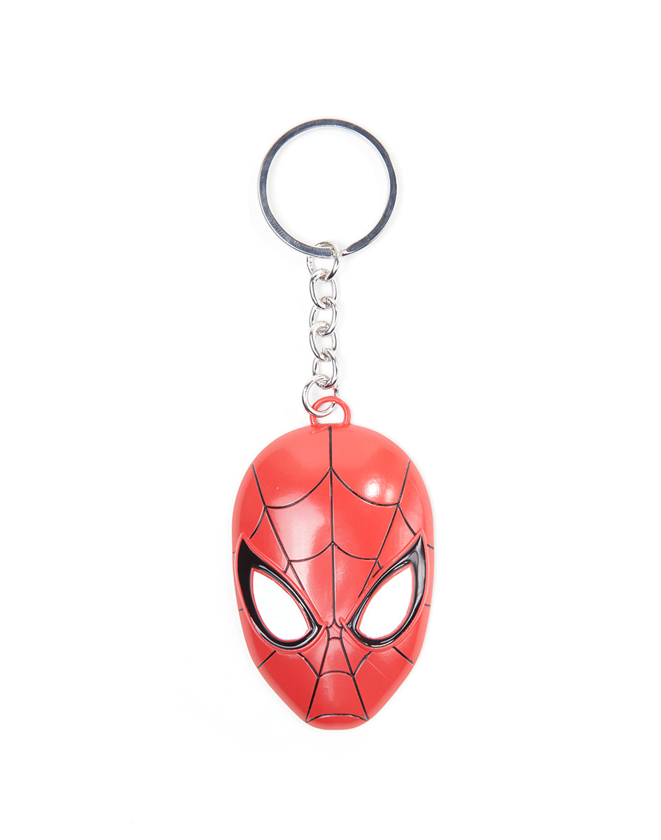Portachiavi Spiderman - 3D Metal Mask