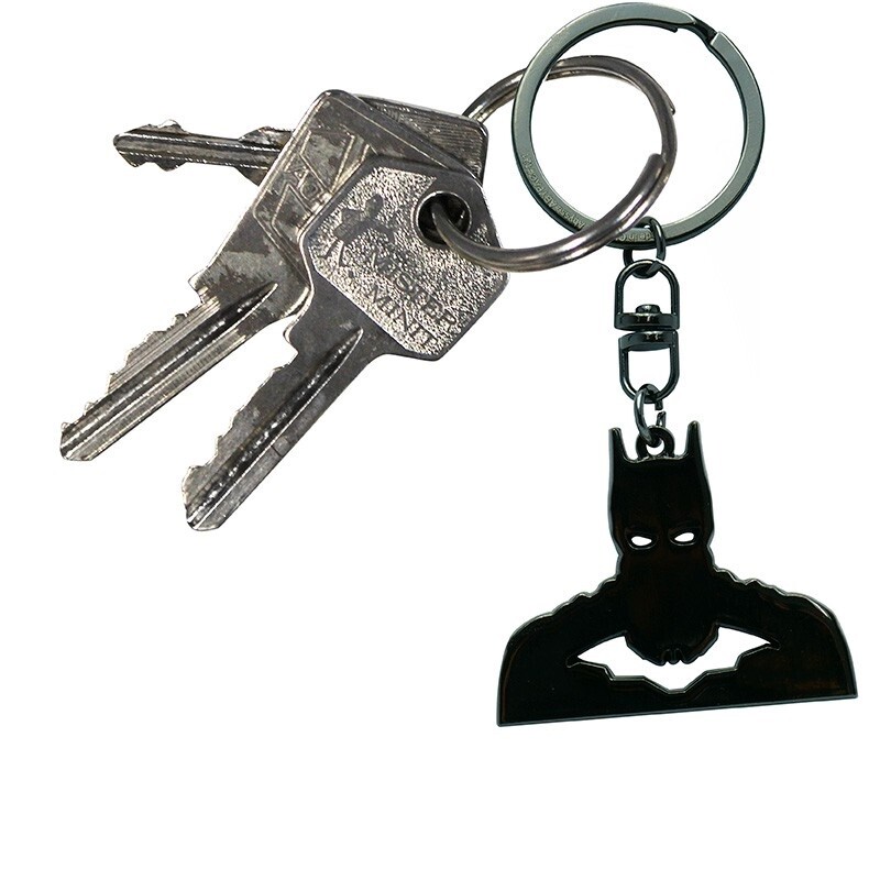 Porte clé en métal Ø25mm Keep Calm and call Batman Humour Super
