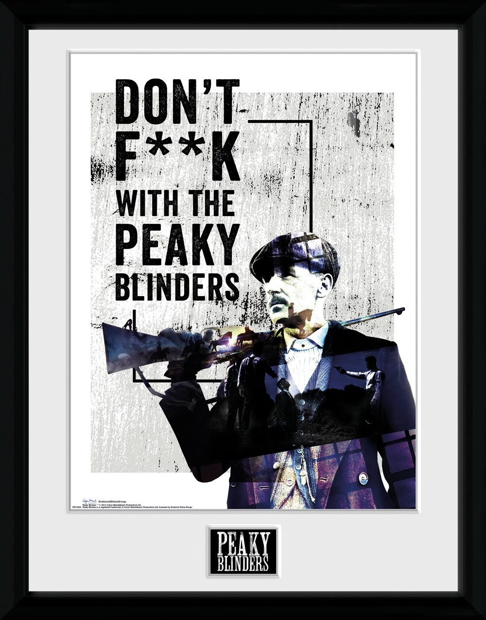 Peaky Blinders Don T F K With Inramad Affisch Europosters Se