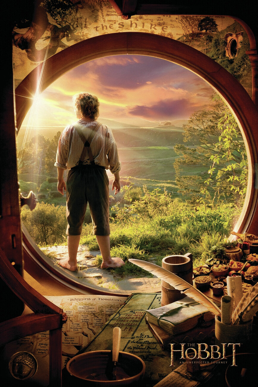 Plakat Der Hobbit: Eine unerwartete Reise | Poster an der Wand | 3+1