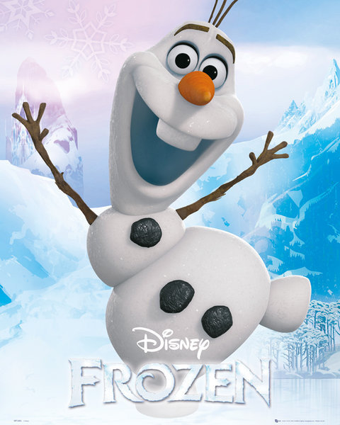 Die Eiskönigin Völlig Unverfroren Olaf Poster Plakat Kaufen Bei