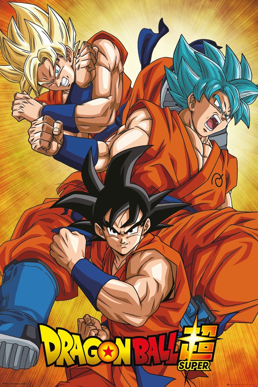 Dragon Ball Super Goku Poster Plakat Kaufen Bei Europosters