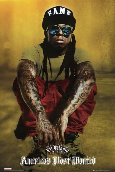 Lil Wayne Shades Poster Plakat 3 1 Gratis Bei Europosters
