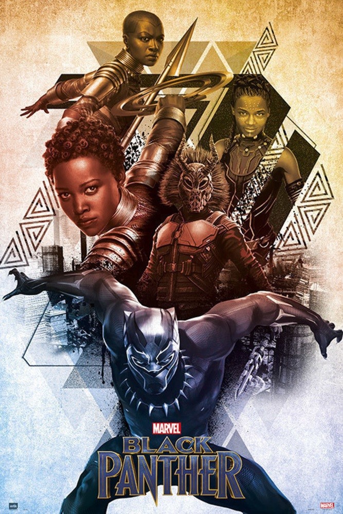 Marvel Black Panther Poster Plakat 3 1 Gratis Bei Europosters