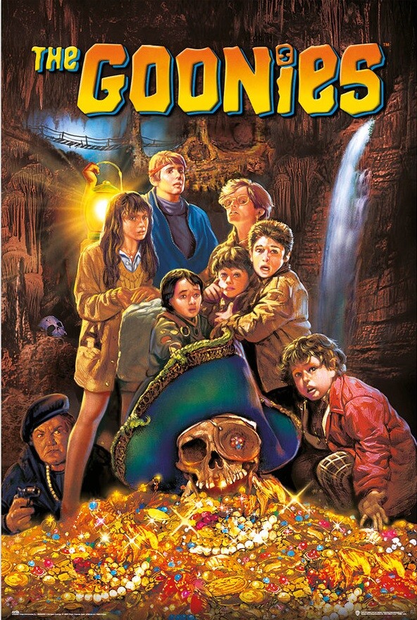 la carta da parati dei Goonies