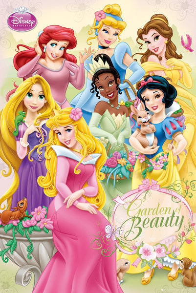 Disney Princess Garden Poster și Tablou Europosters Ro