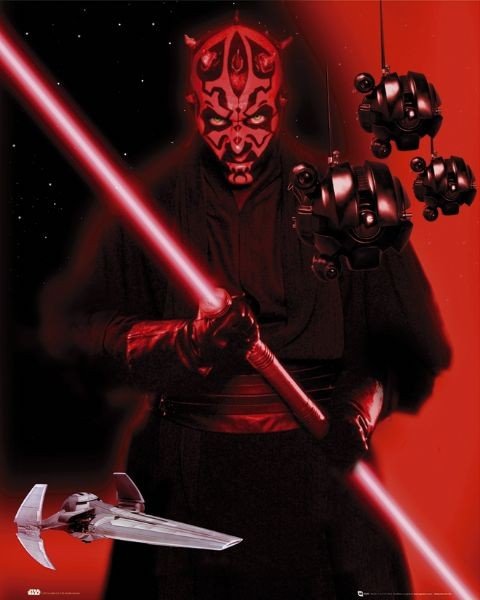 Star Wars Darth Maul Plakat Poster Na Europosteri