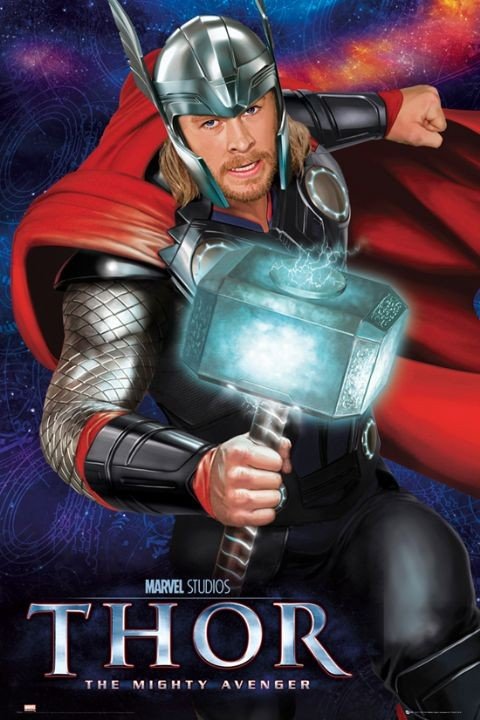 Thor Hammer Plakat Poster Na Europosteri