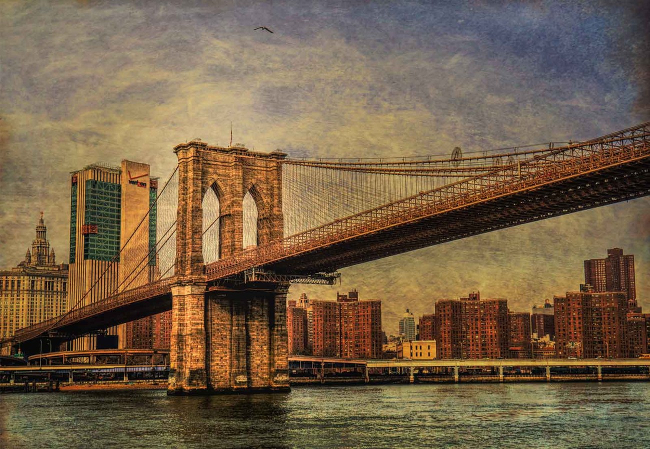 Brooklyn Bridge Poster Mural, Papier Peint | Acheter-le Sur Europosters.fr