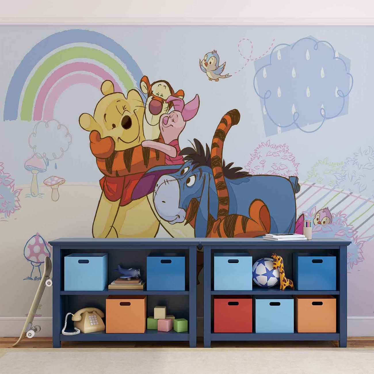 Disney Winnie L Ourson Porcinet Tigrou Bourriquet Poster Mural Papier Peint Acheter Le Sur Europosters Fr