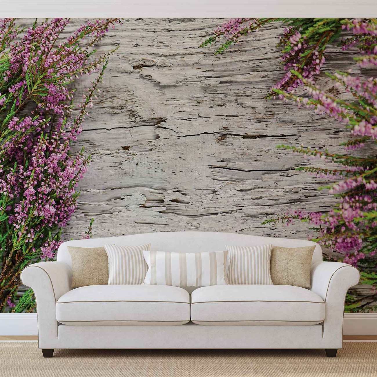  Fleurs  Bois Poster  Mural  Papier peint Acheter le sur 