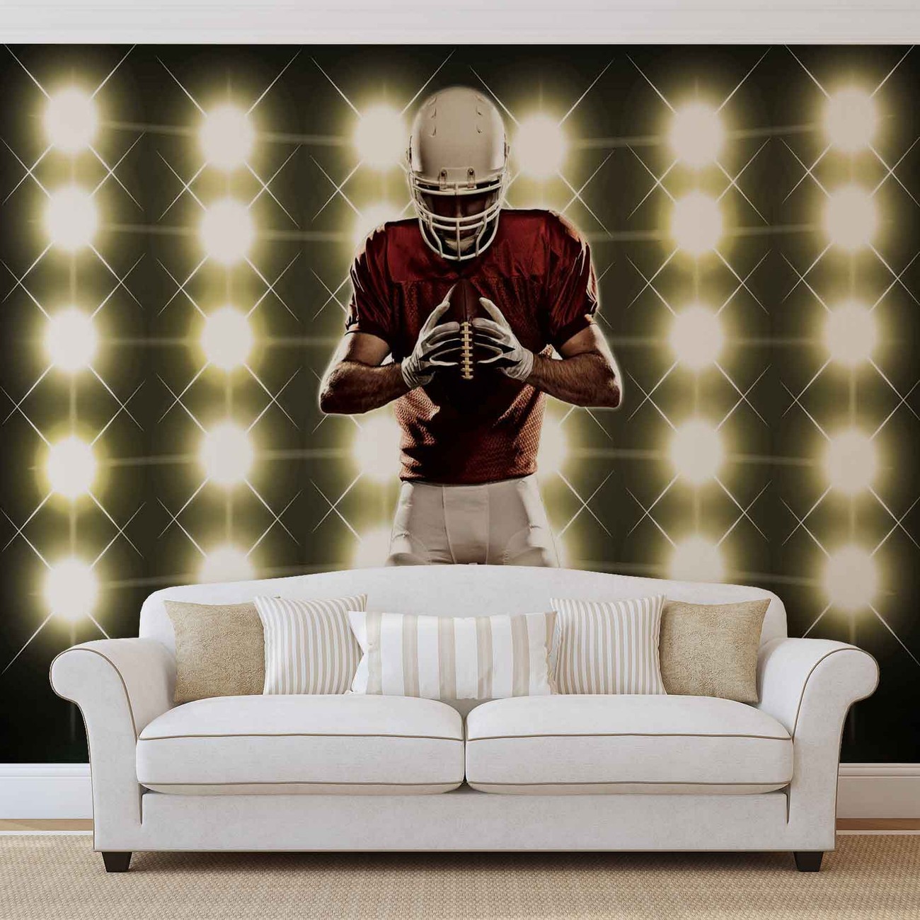 football am ricain  Poster  Mural  Papier peint Acheter le 