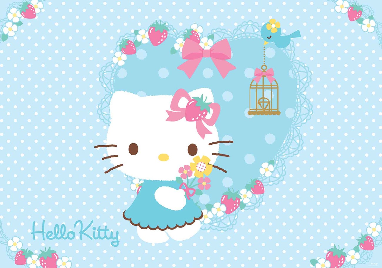 Hello Kitty Poster Mural, Papier peint | Acheter-le sur Europosters.fr