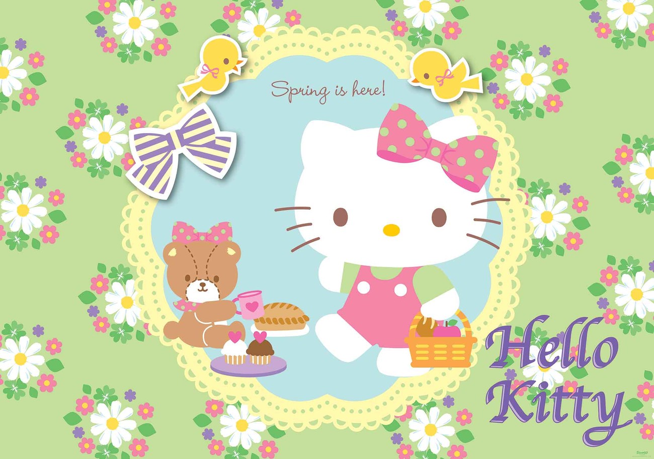 Hello Kitty Poster Mural, Papier peint | Acheter-le sur Europosters.fr