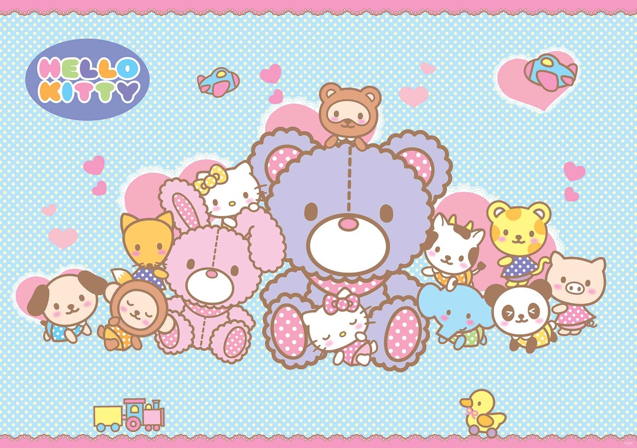 Hello Kitty Poster Mural, Papier peint | Acheter-le sur Europosters.fr