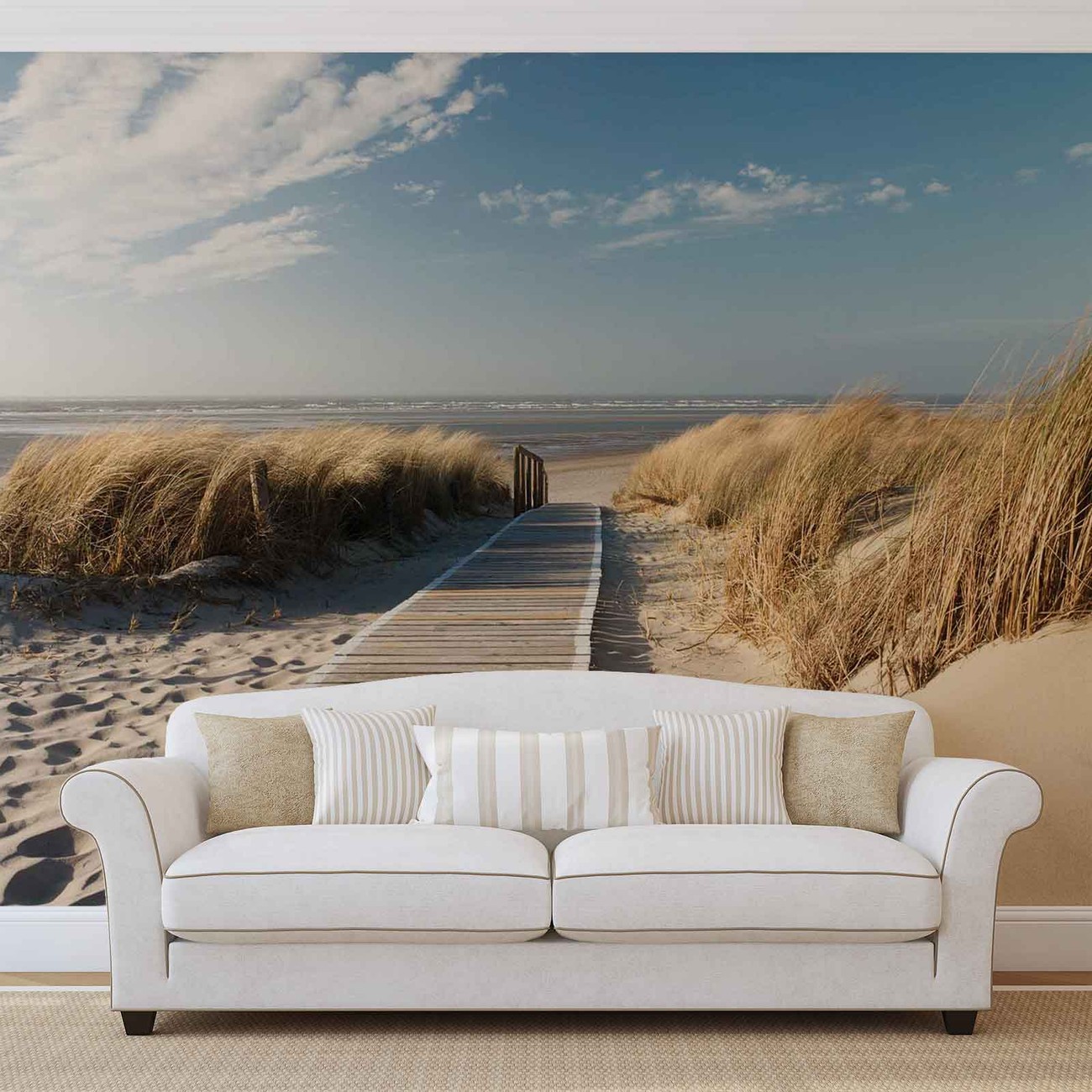 Sc ne de plage  Poster  Mural  Papier peint Acheter le sur 