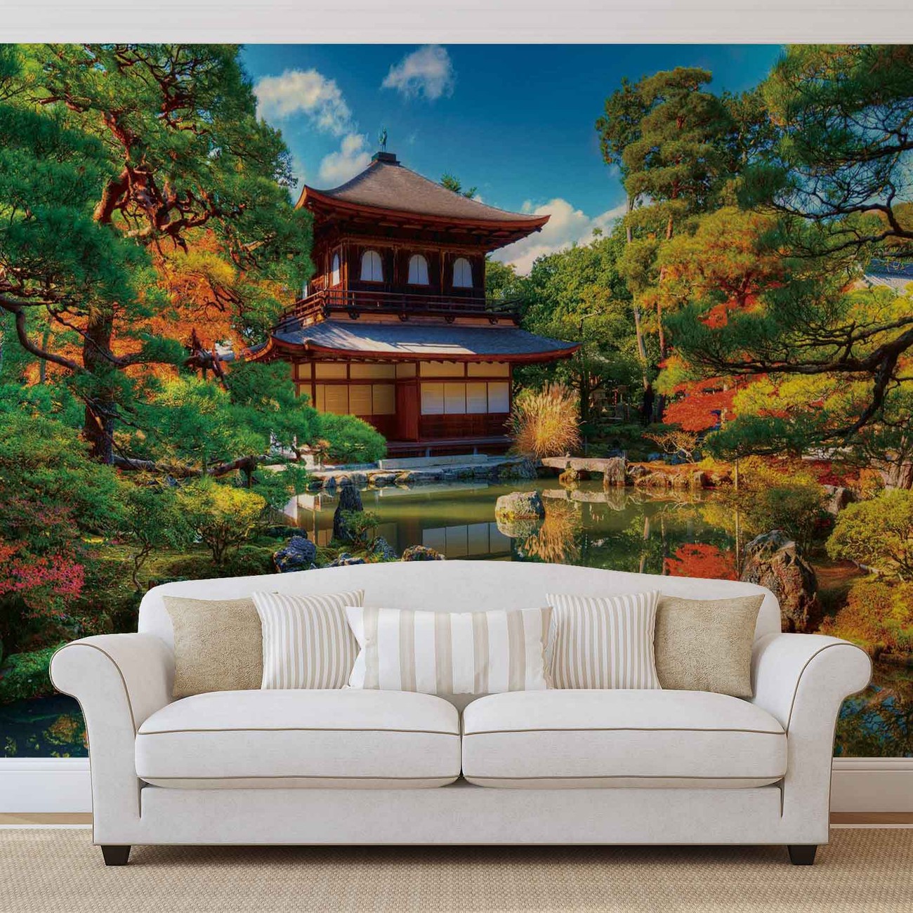 Temple Zen  Culture Japonaise Poster  Mural  Papier peint 