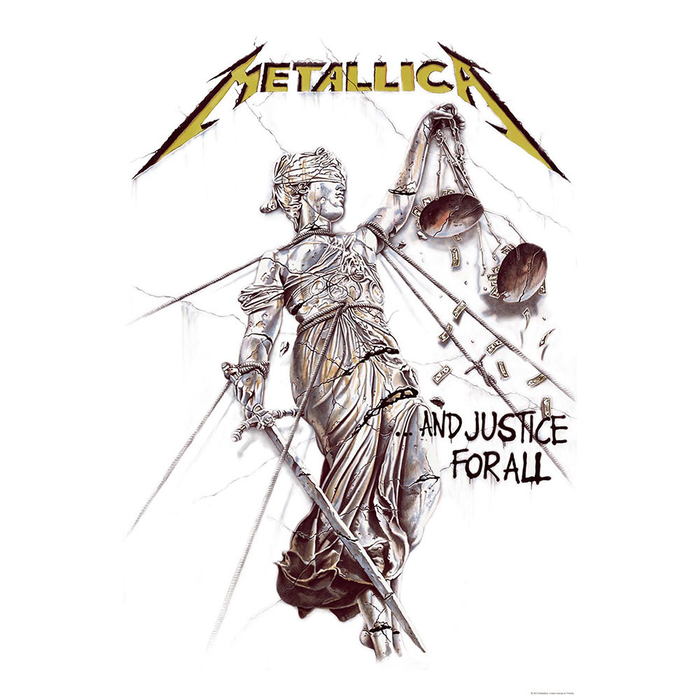 Posters Textil Metallica And Justice For All Europosters Es